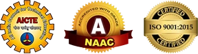 NACC A Grade, AICTE, ISO 9001:2015